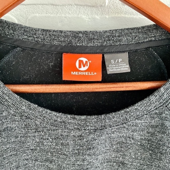 Merrell Mini Dress Exercise Charcoal pocket Activewear Lounge Sporty S - Picture 5 of 9